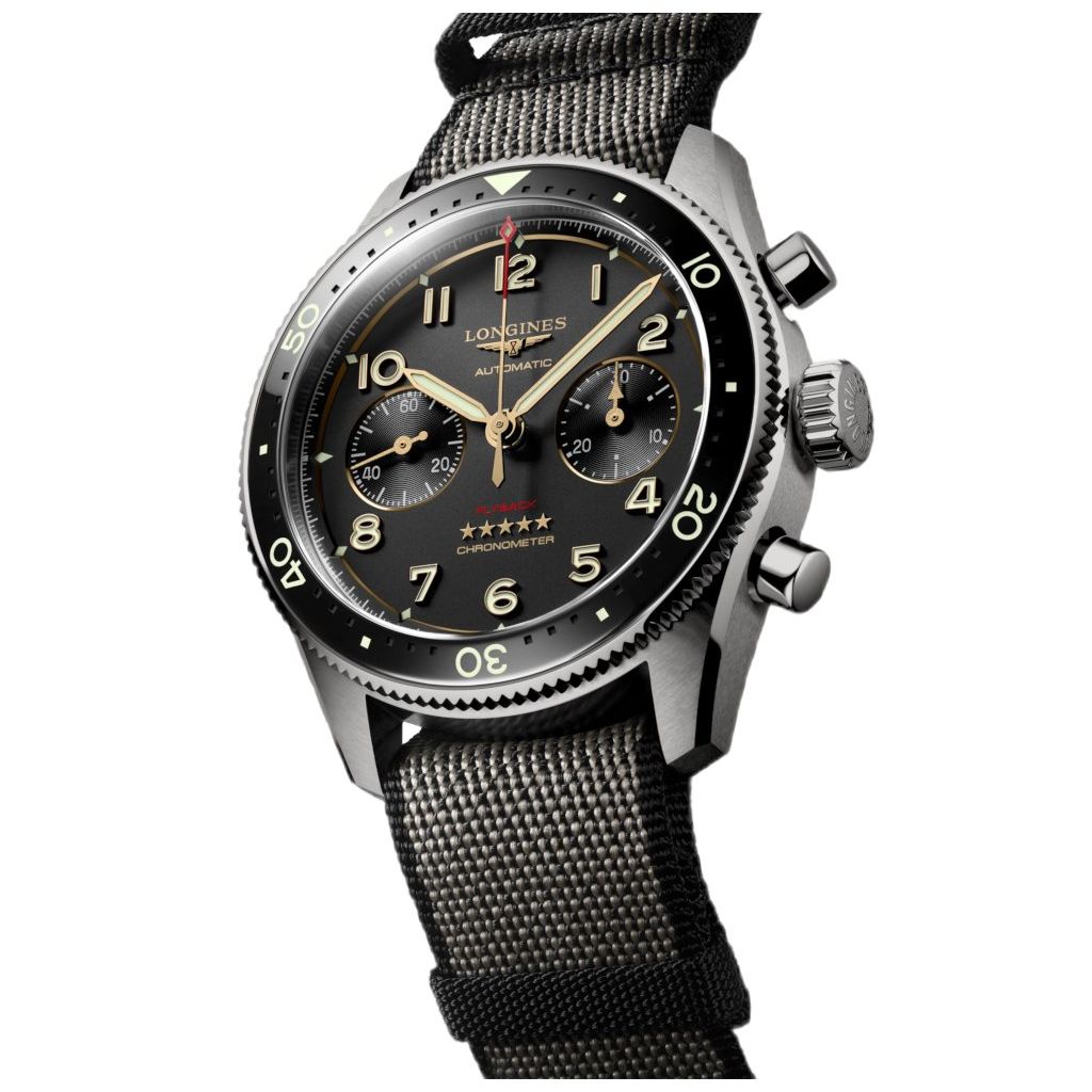 LONGINES SPIRIT FLYBACK TITANIUM