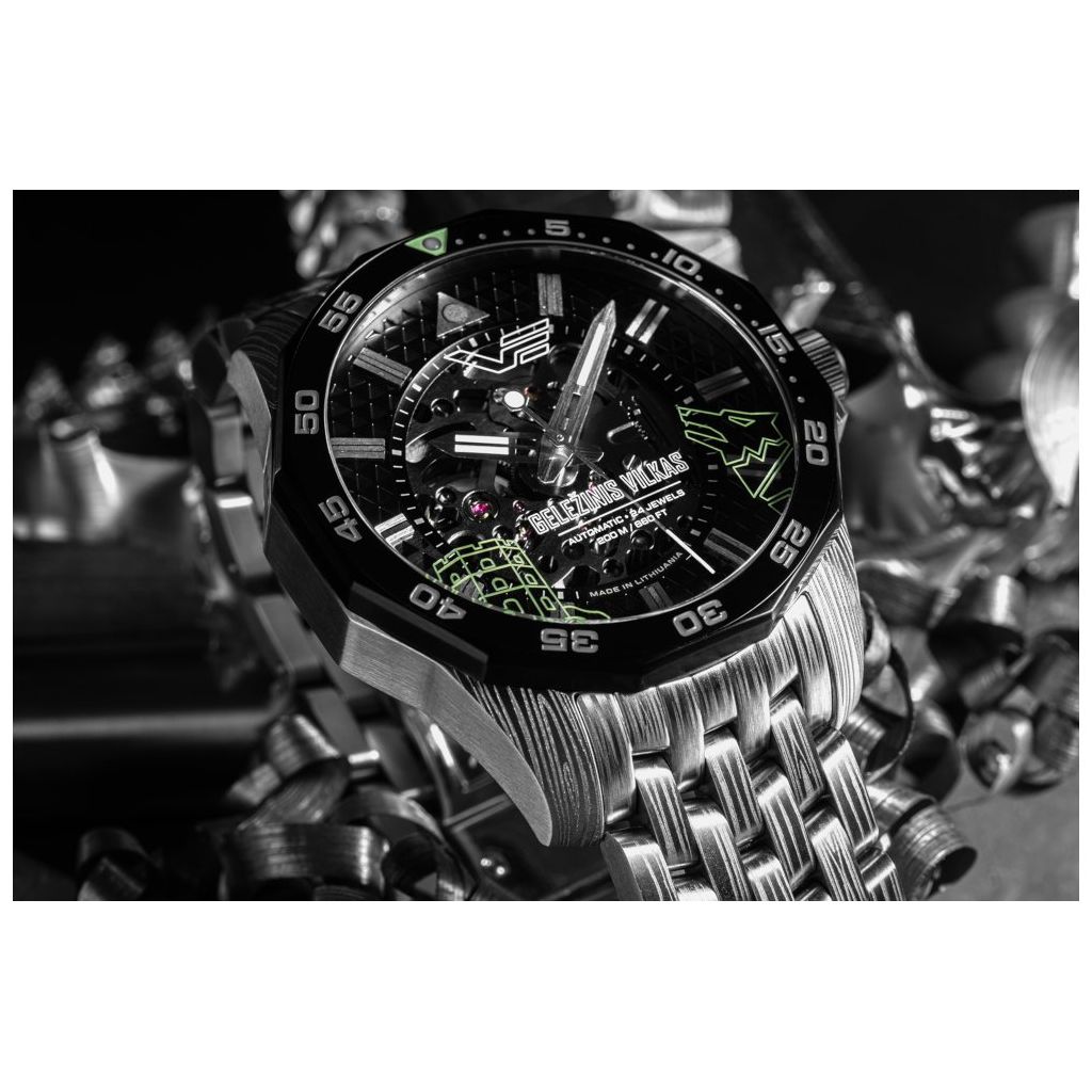 ZEGAREK VOSTOK EUROPE GELEŽINIS VILKAS "IRON WOLF" LIMITED EDITION
