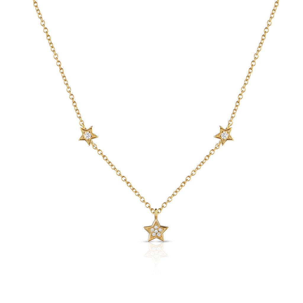 Naszyjnik srebrny Little Star