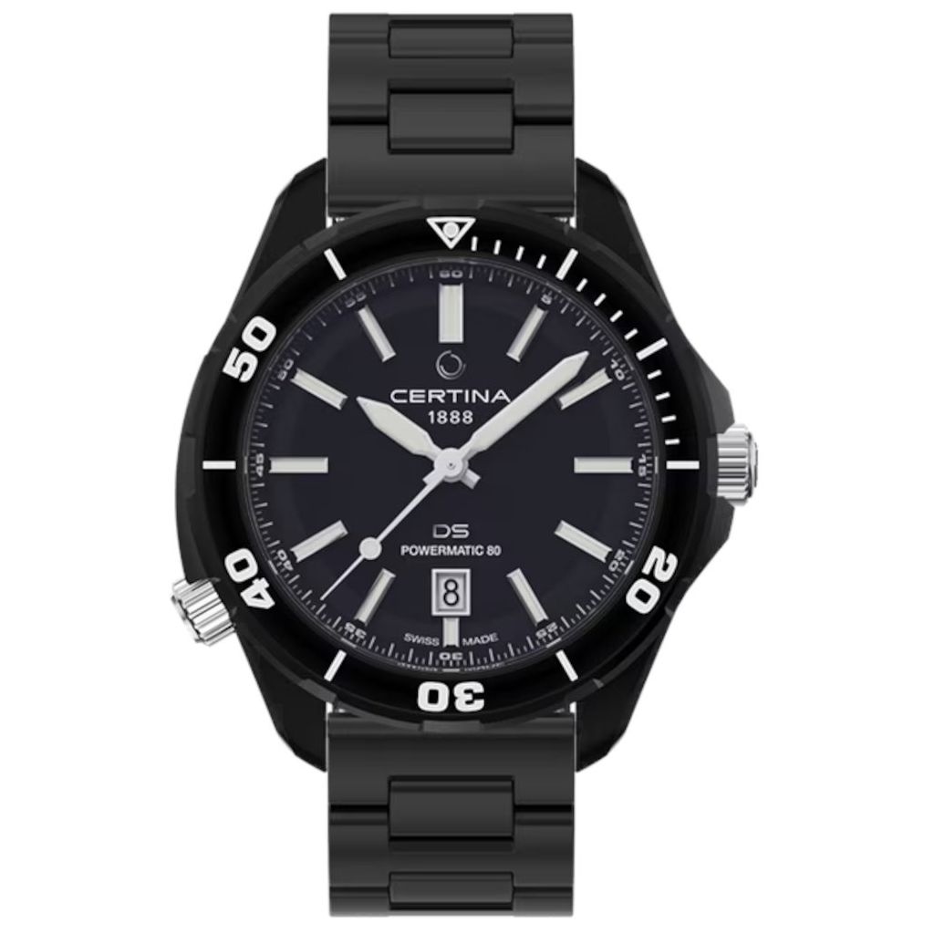 ZEGAREK CERTINA DS+ Kit Black Edition