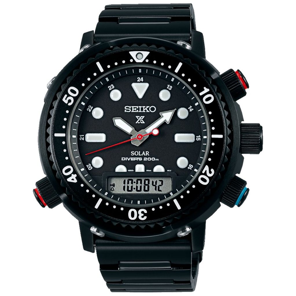 ZEGAREK SEIKO PROSPEX SOLAR HYBRID DIVER'S 40TH ANNIVERSARY LIMITED EDITION