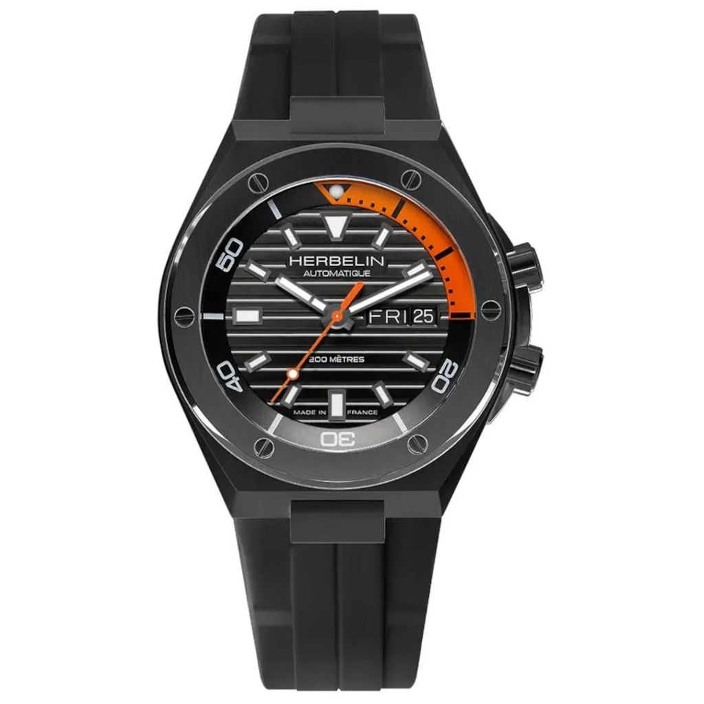 ZEGAREK HERBELIN CAP CAMARAT DIVER AUTOMATIC
