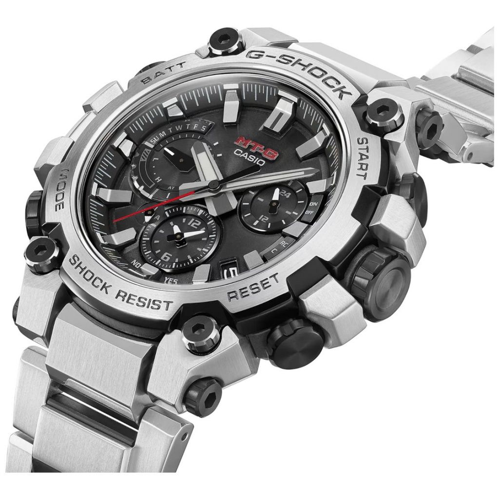 ZEGAREK G-SHOCK EXCLUSIVE Metal Twisted G Dual Core Guard