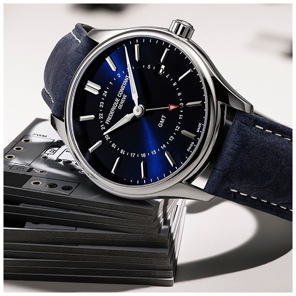 ZEGAREK FREDERIQUE CONSTANT CLASSICS QUARTZ GMT