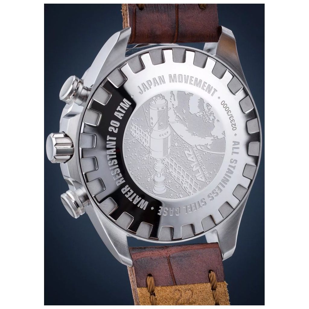 ZEGAREK VOSTOK EUROPE ALMAZ SPACE STATION MULTIFUNCTION