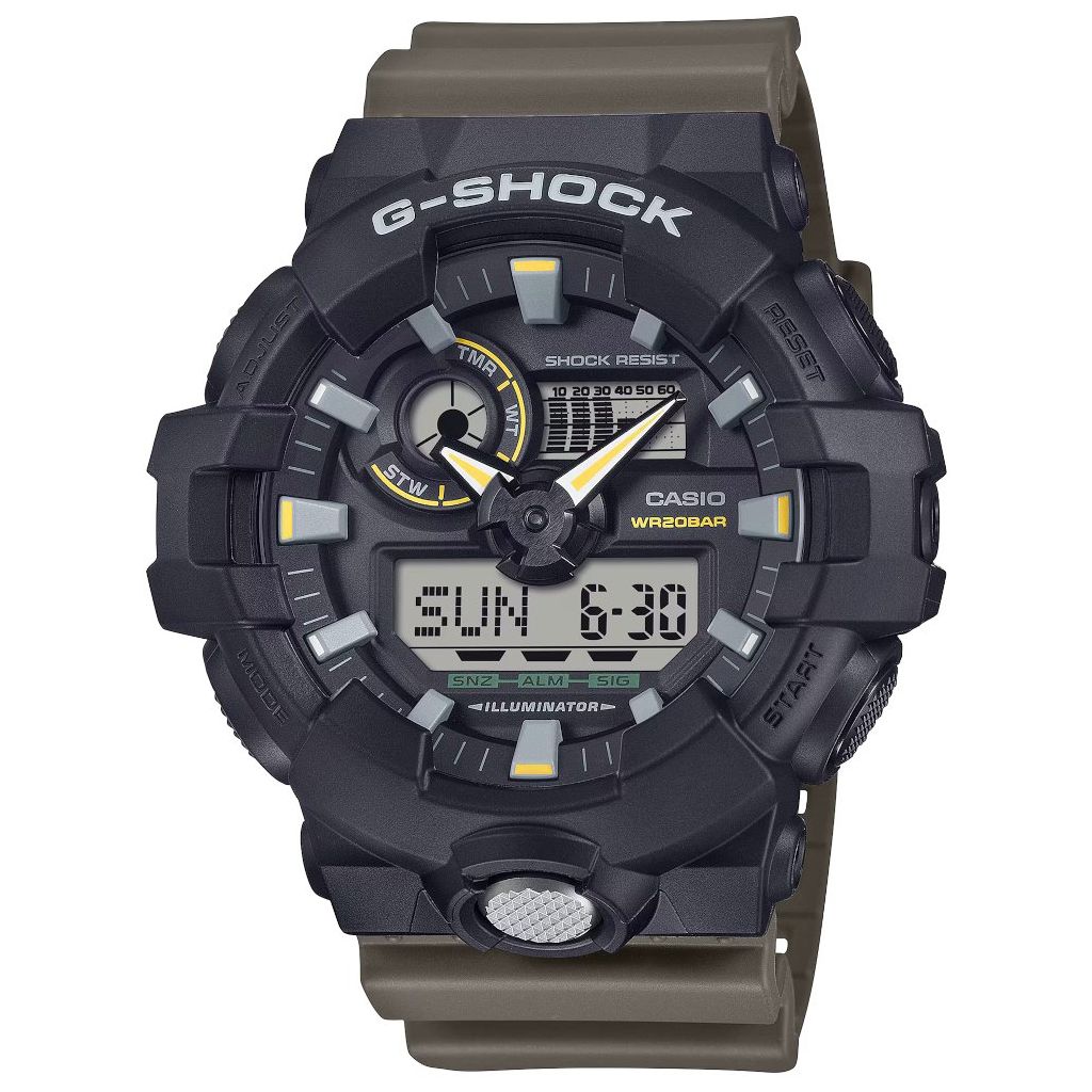 ZEGAREK G-SHOCK ORIGINAL TWO TONE UTILITY COLOR