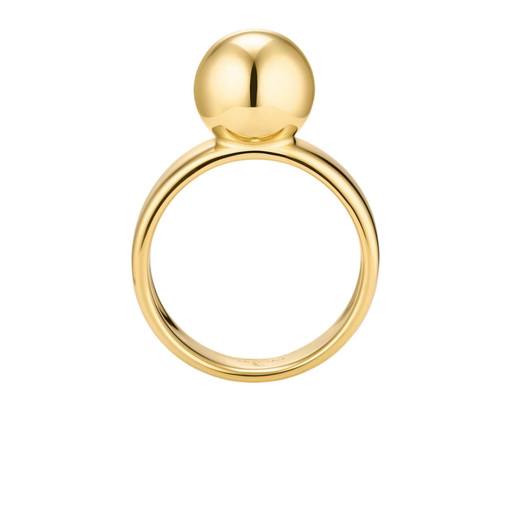 Pierścionek Gold Bubble