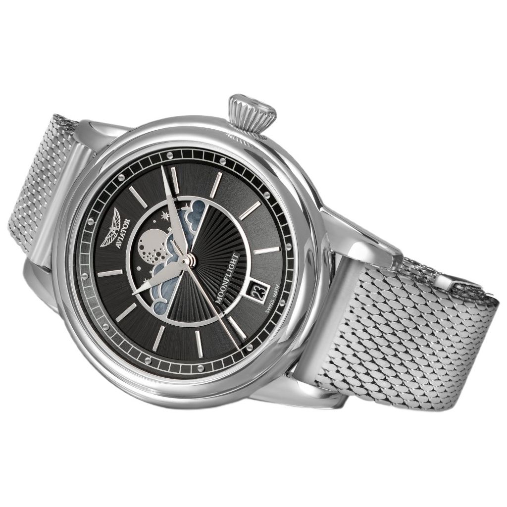 ZEGAREK AVIATOR DOUGLAS MOONFLIGHT