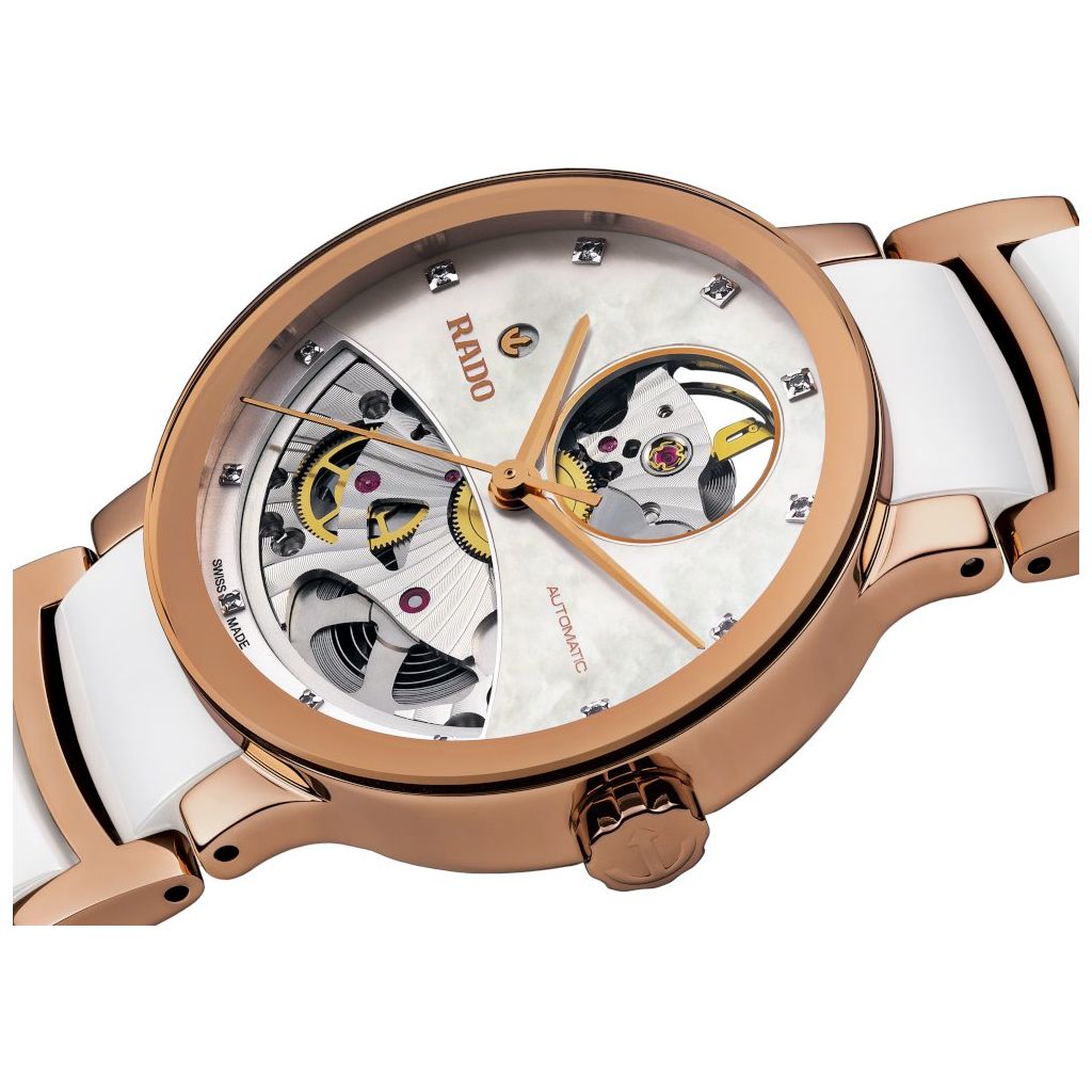 ZEGAREK RADO Centrix Automatic Diamonds Open Heart