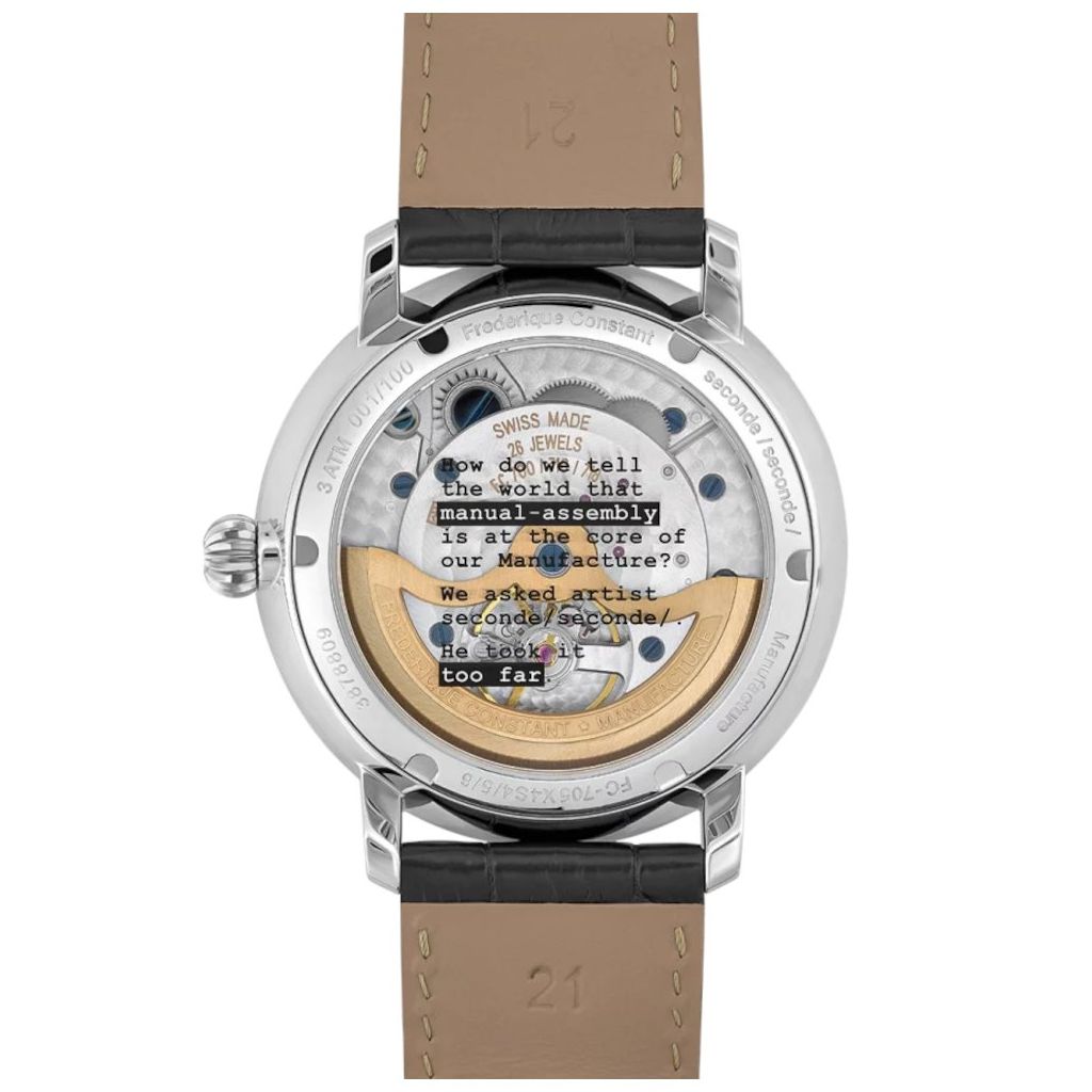 ZEGAREK FREDERIQUE CONSTANT MANUFACTURE SLIMLINE MOONPHASE