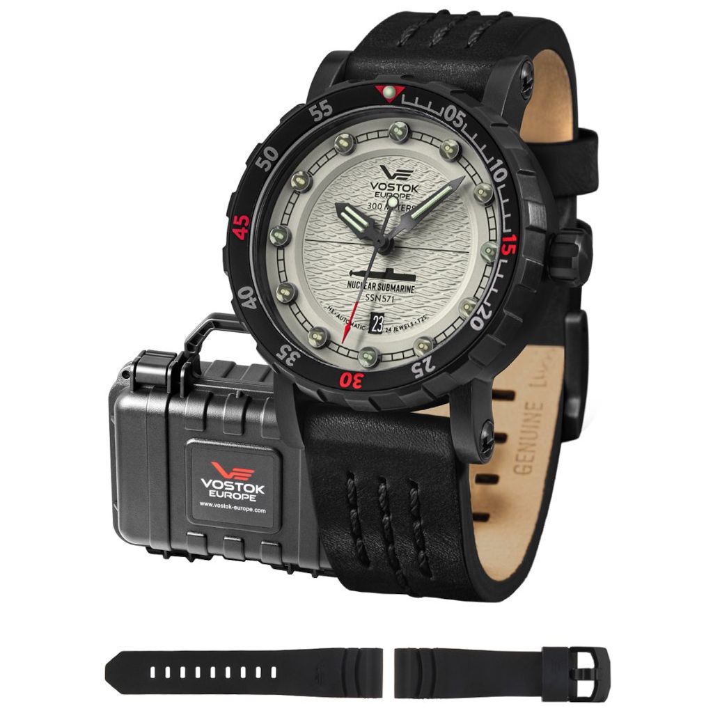 ZEGAREK VOSTOK EUROPE SSN-571 NUCLEAR SUBMARINE AUTOMATIC