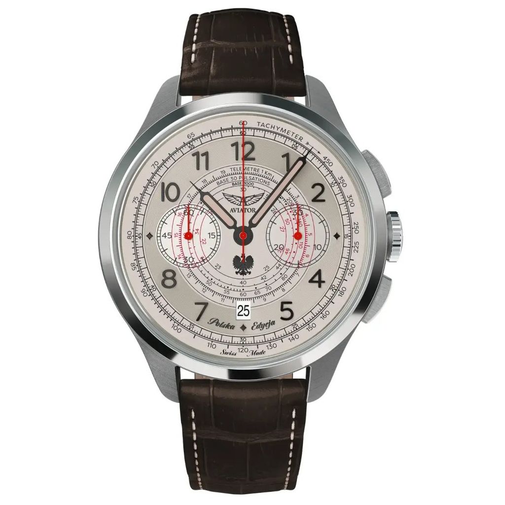 ZEGAREK AVIATOR Heritage Chronograph Trimeter Limited Edition