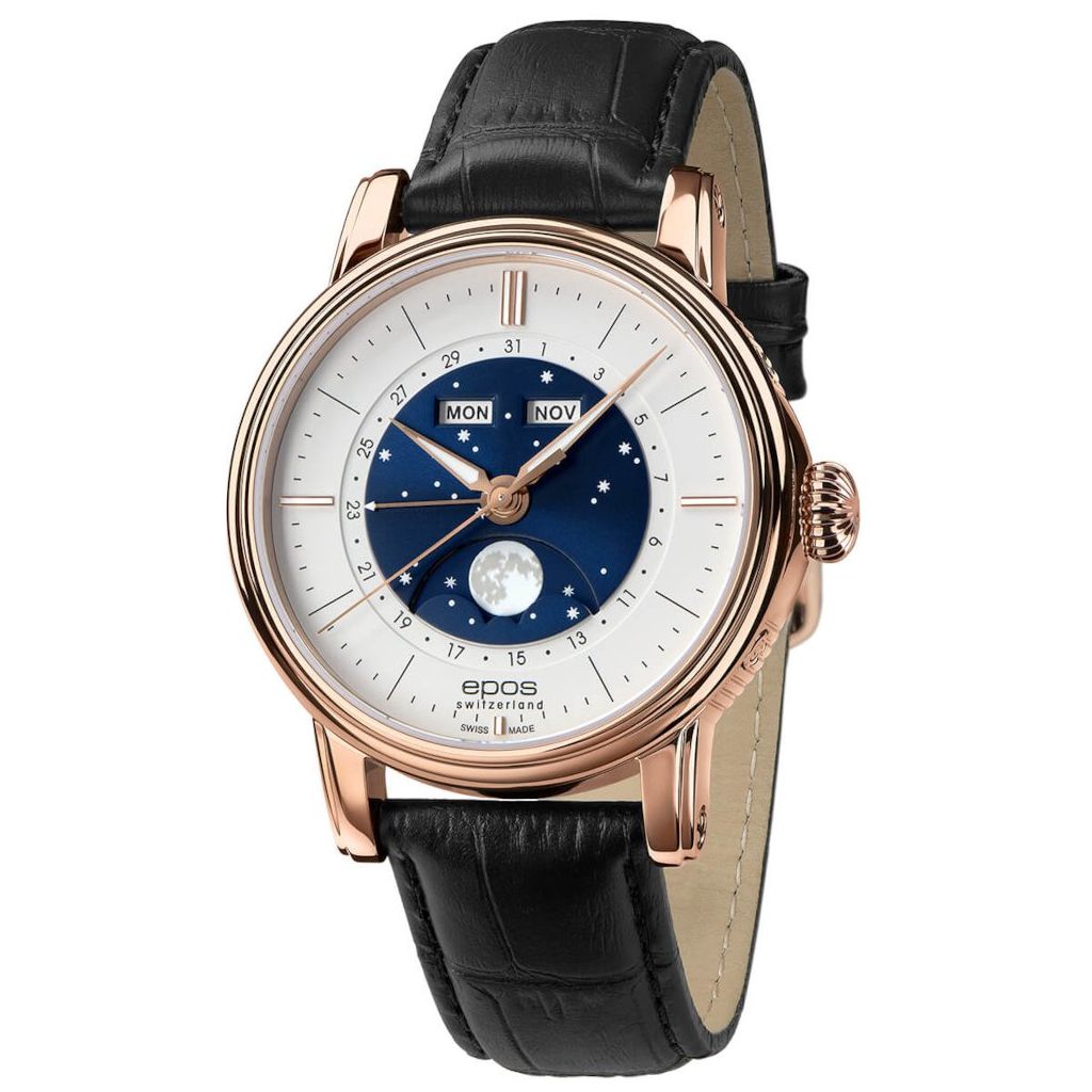ZEGAREK EPOS ARTISTRY 3439 BM CLASSIC AUTOMATIC MOONPHASE