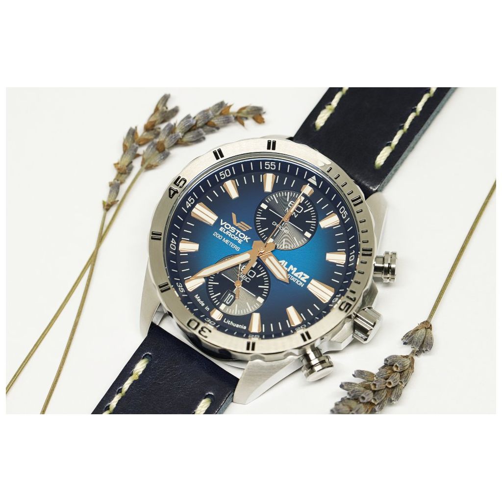 ZEGAREK VOSTOK EUROPE ALMAZ SPACE STATION CHRONO