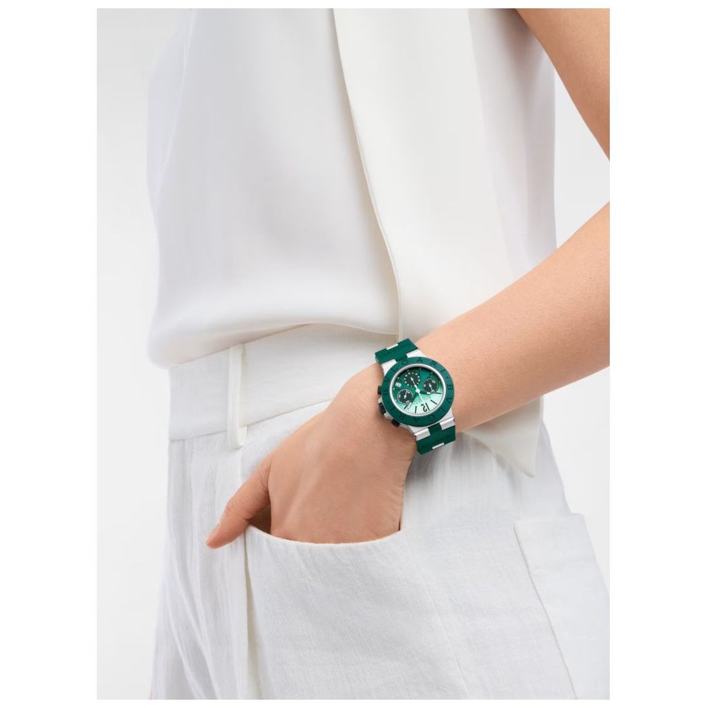 ZEGAREK BVLGARI ALUMINIUM SMERALDO