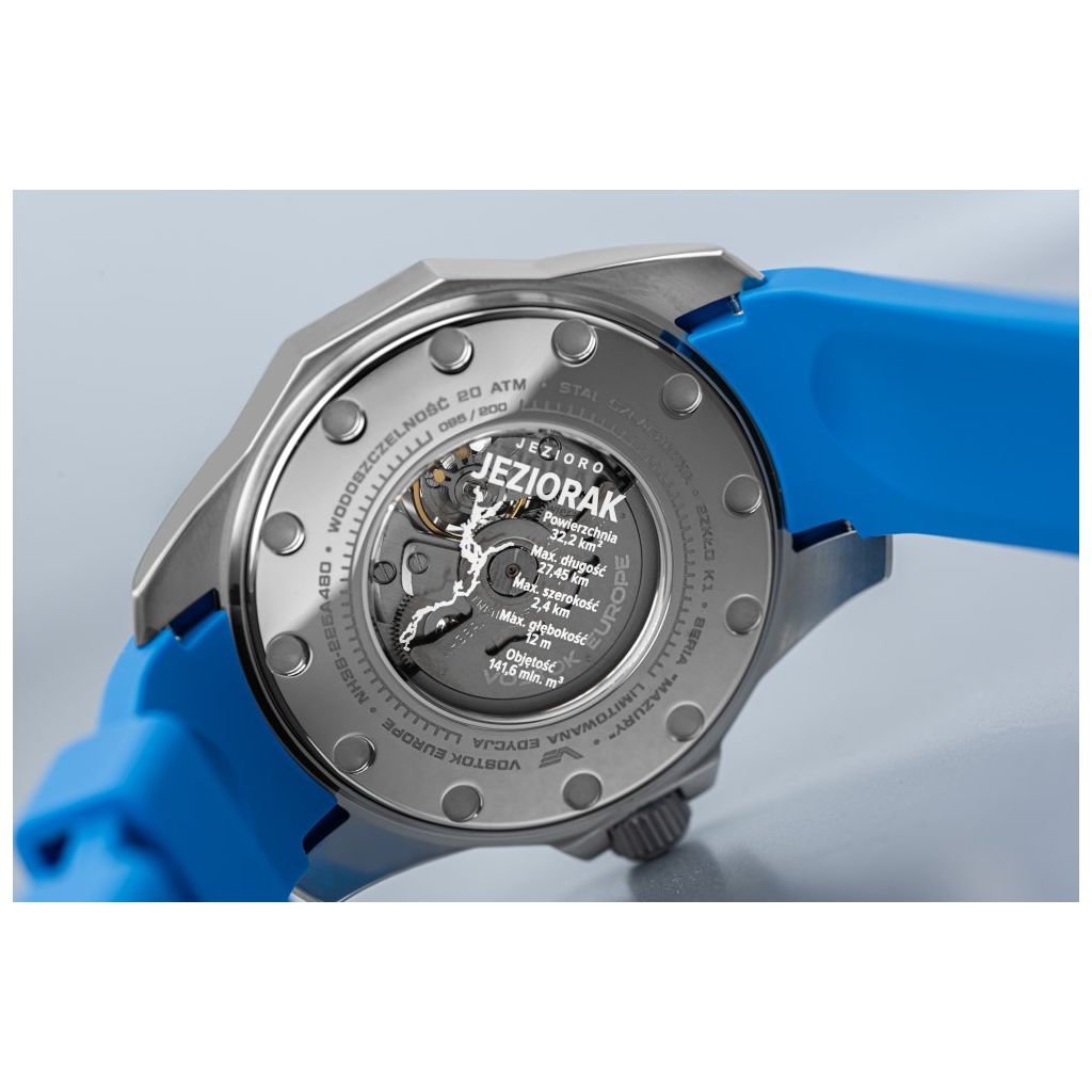 ZEGAREK VOSTOK EUROPE ROCKET N-1 MAZURY JEZIORO JEZIORAK LIMITED EDITION