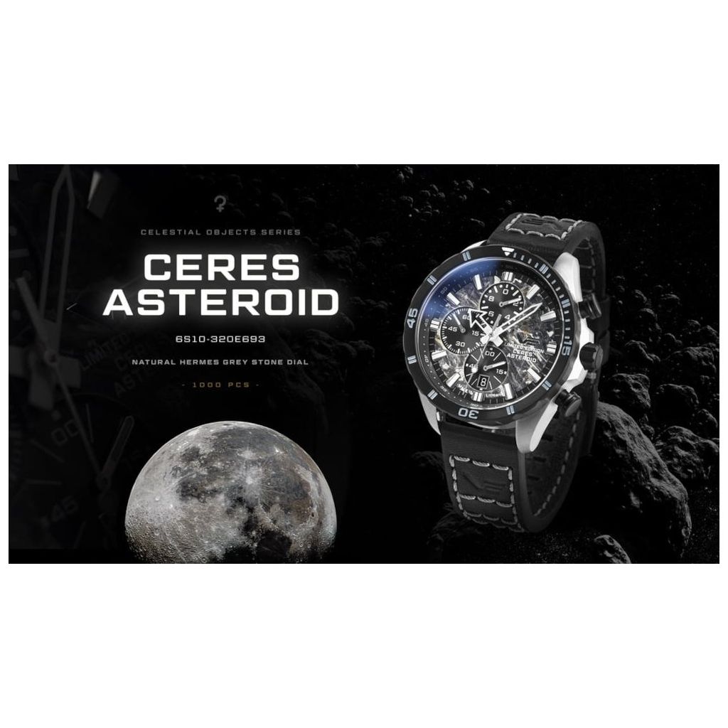 ZEGAREK VOSTOK EUROPE ALMAZ SPACE STATION CHRONO CERES ASTEROID SPECIAL EDITION
