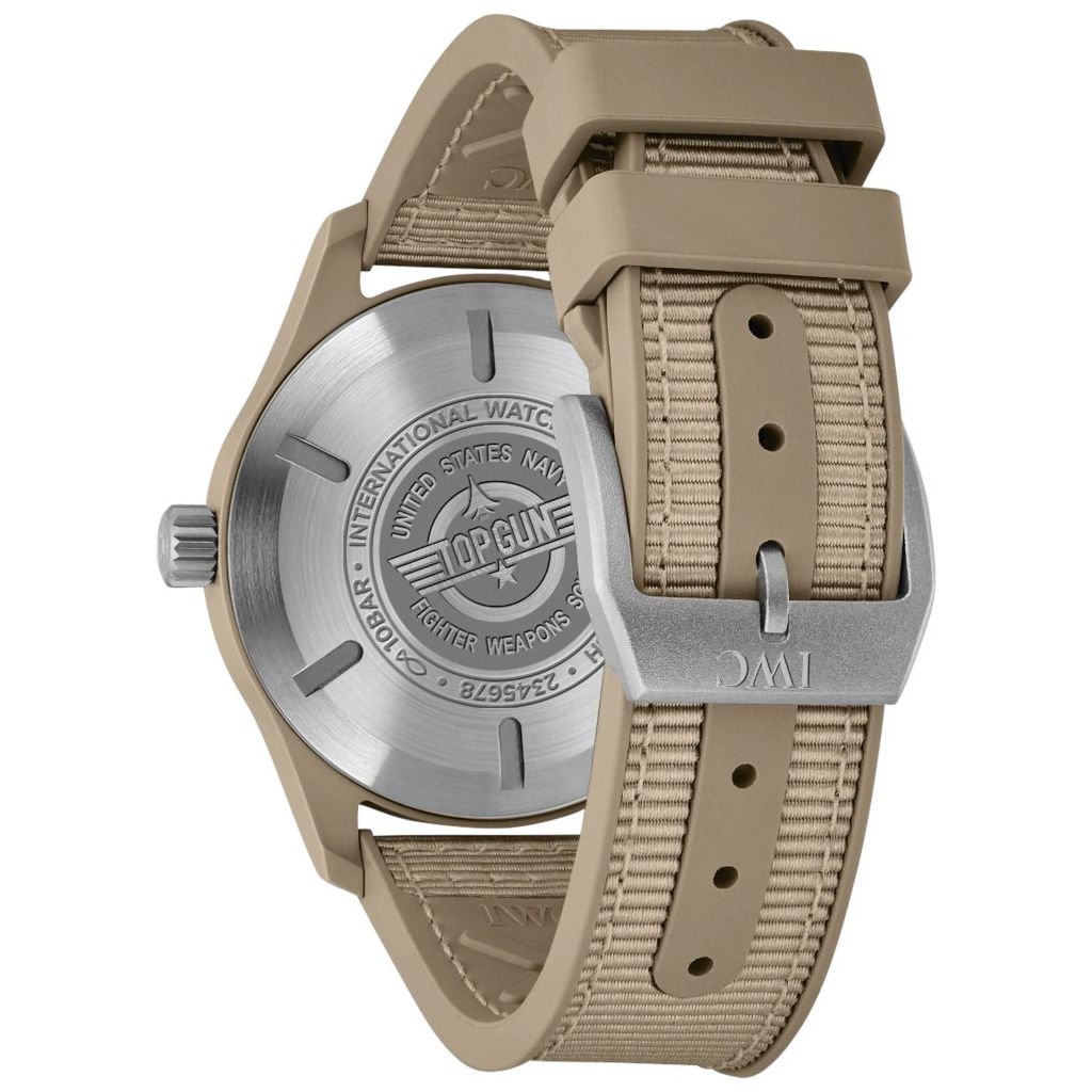 ZEGAREK IWC SCHAFFHAUSEN PILOT'S AUTOMATIC 41 TOP GUN MOJAVE DESERT