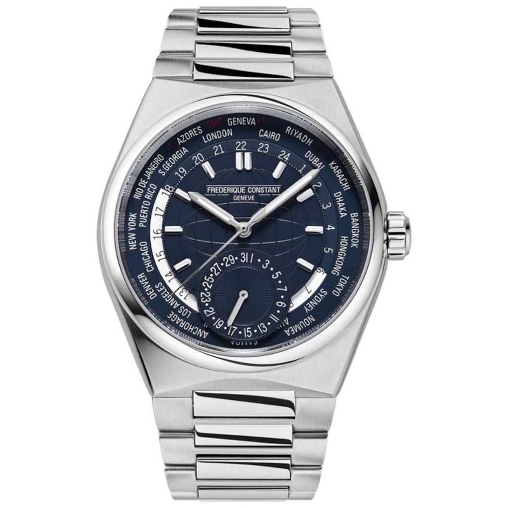 ZEGAREK FREDERIQUE CONSTANT HIGHLIFE WORLDTIMER MANUFACTURE