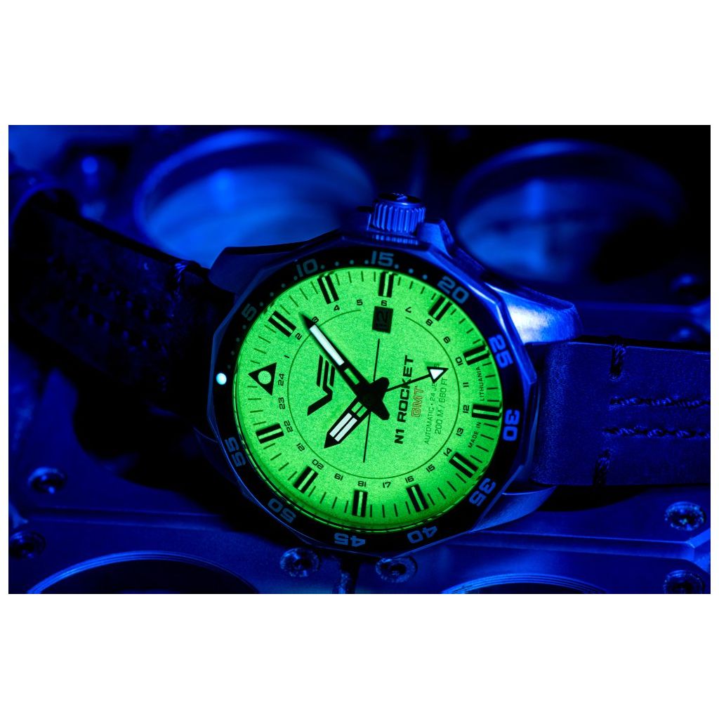 ZEGAREK VOSTOK EUROPE ROCKET N-1 AUTOMATIC GMT