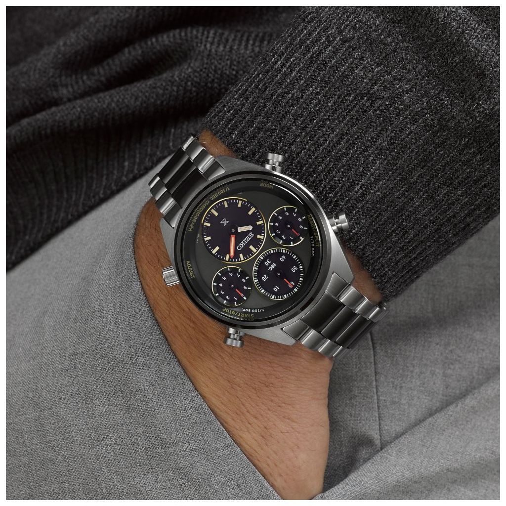 ZEGAREK SEIKO PROSPEX SPEEDTIMER SOLAR ONE HUNDRETH OF A SECOND LIMITED EDITION
