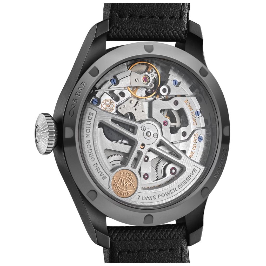 ZEGAREK IWC SCHAFFHAUSEN BIG PILOT'S WATCH PERPETUAL CALENDAR EDITION "RODEO DRIVE"