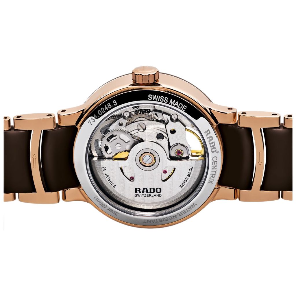 ZEGAREK RADO Centrix Automatic Diamonds Open Heart