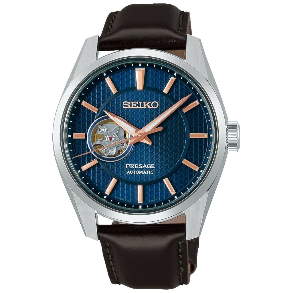 ZEGAREK SEIKO PRESAGE SHARP EDGED SERIES OPEN HEART