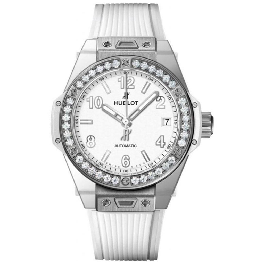 ZEGAREK HUBLOT Big Bang One Click Steel White Diamonds