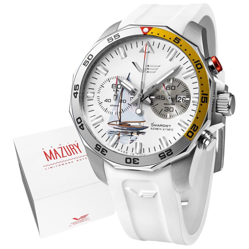 ZEGAREK VOSTOK EUROPE ROCKET N-1 CHRONO MAZURY ŚNIARDWY SPECIAL EDITION