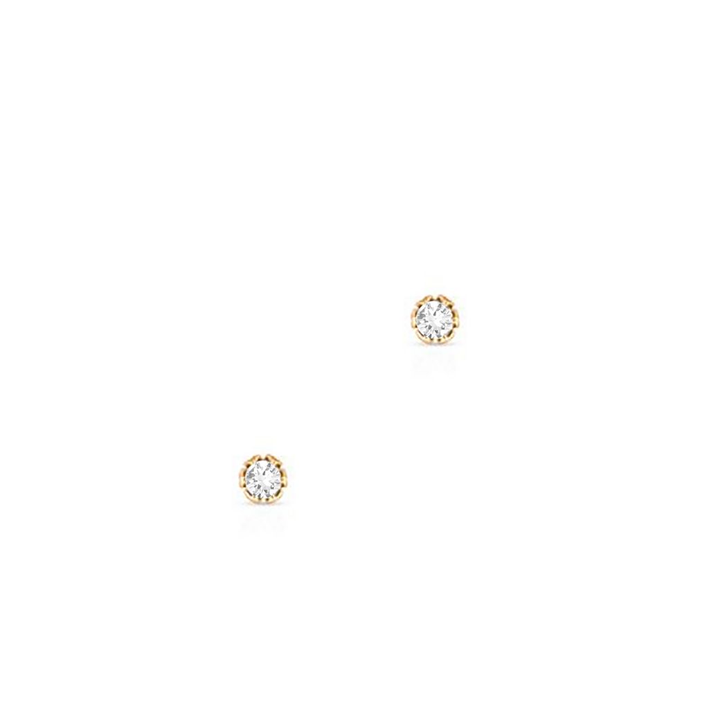 Kolczyki - Kolczyki złote z diamentami - XWK/KB+280/M