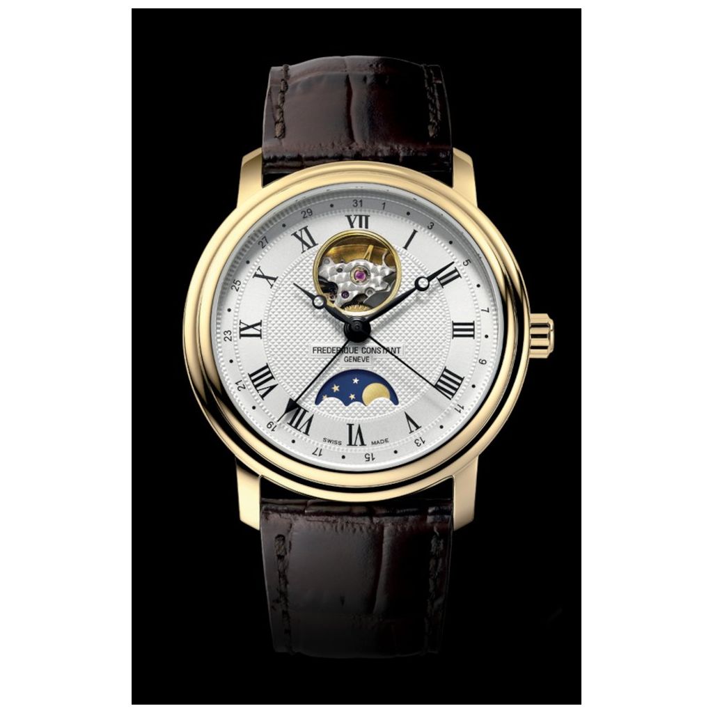 ZEGAREK FREDERIQUE CONSTANT CLASSICS HEART BEAT MOONPHASE DATE