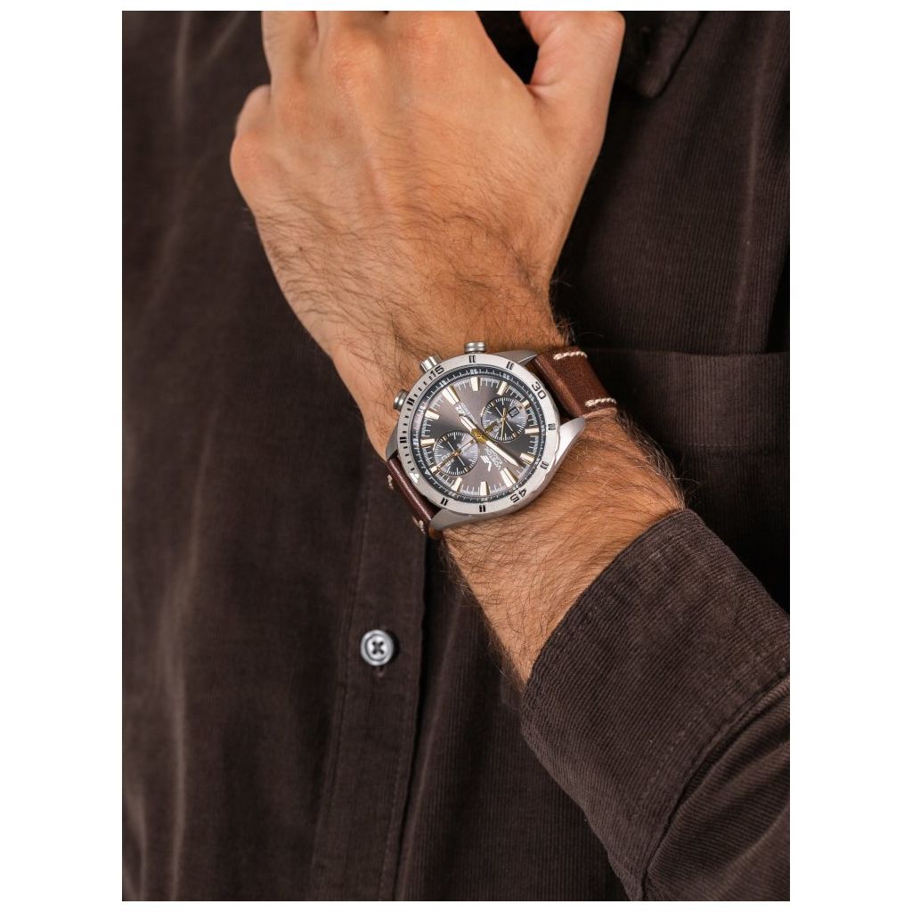 ZEGAREK VOSTOK EUROPE ALMAZ SPACE STATION CHRONO TITAN