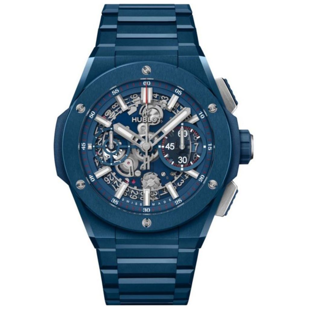ZEGAREK HUBLOT Big Bang Integrated Blue Ceramic