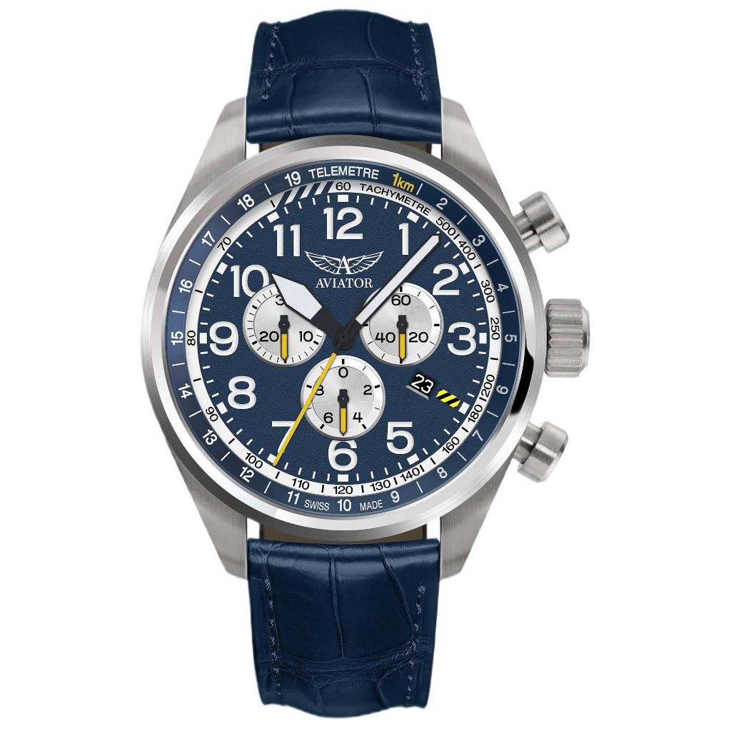 ZEGAREK AVIATOR AIRACOBRA P45 CHRONOGRAPH