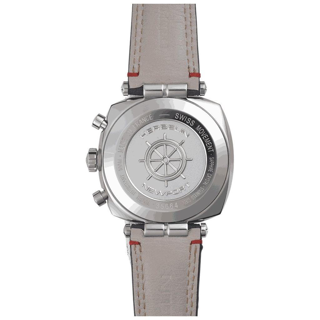 ZEGAREK HERBELIN NEWPORT HERITAGE ORIGINALS CHRONOGRAPH