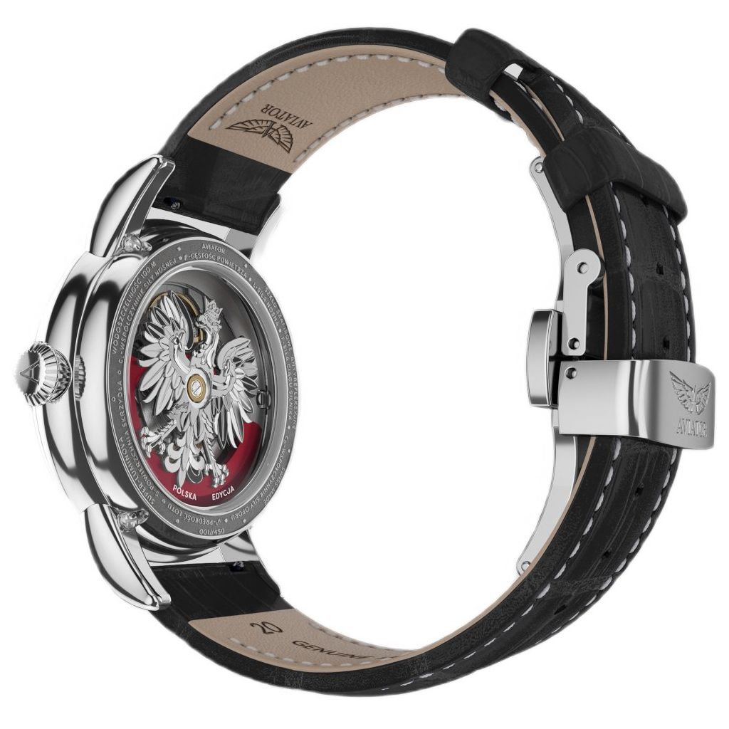 ZEGAREK AVIATOR DOUGLAS DAY-DATE POLSKA EDYCJA
