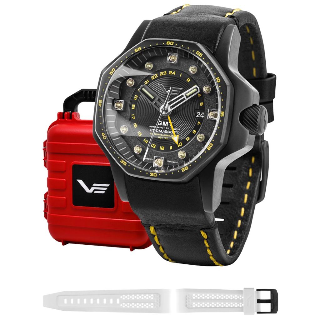 ZEGAREK VOSTOK EUROPE ATOMIC AGE FERMI LINE AUTOMATIC GMT