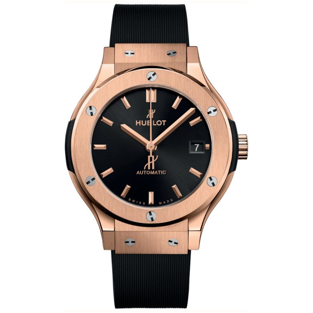 ZEGAREK HUBLOT Classic Fusion King Gold 38MM