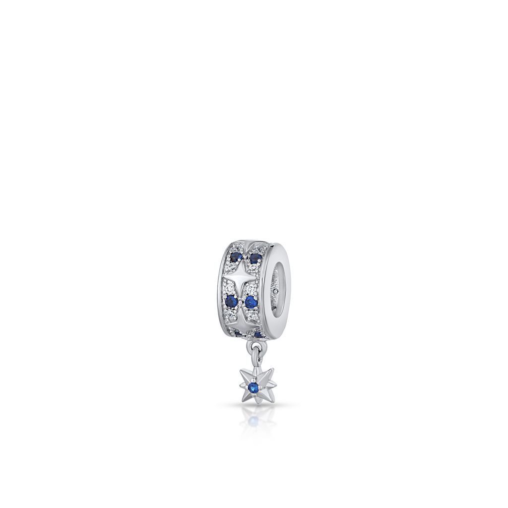 Zawieszka srebrna z motywem gwiazd Lovely Beads