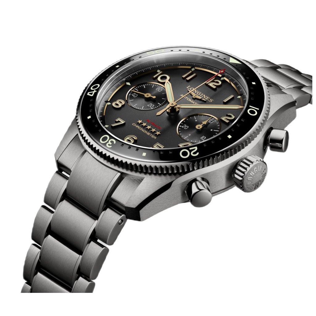 LONGINES SPIRIT FLYBACK TITANIUM