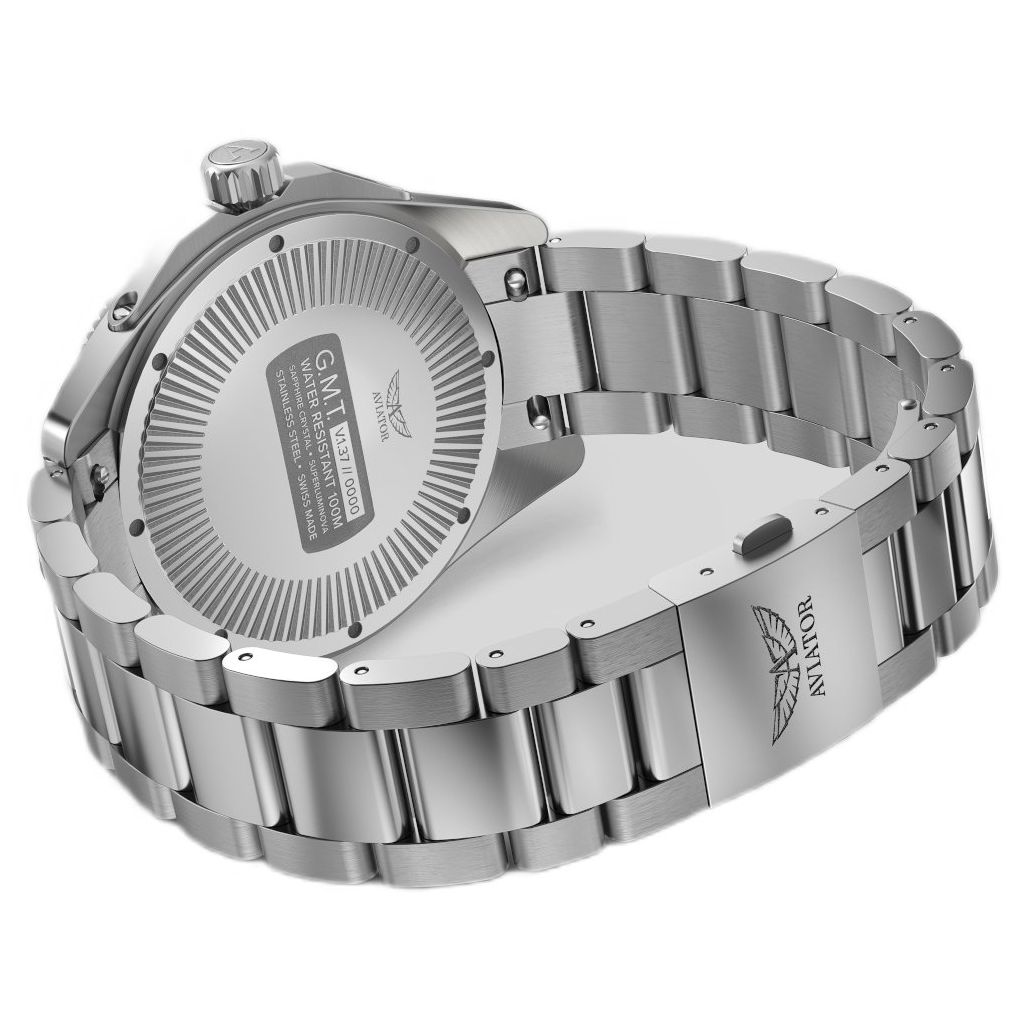 ZEGAREK AVIATOR AIRACOBRA GMT