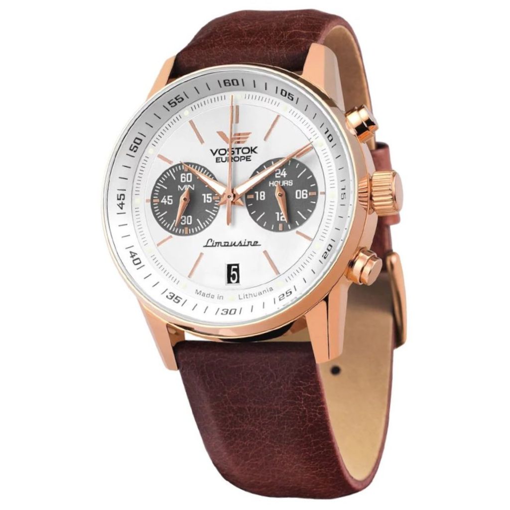 ZEGAREK VOSTOK EUROPE GAZ-14 LIMOUSINE CHRONO