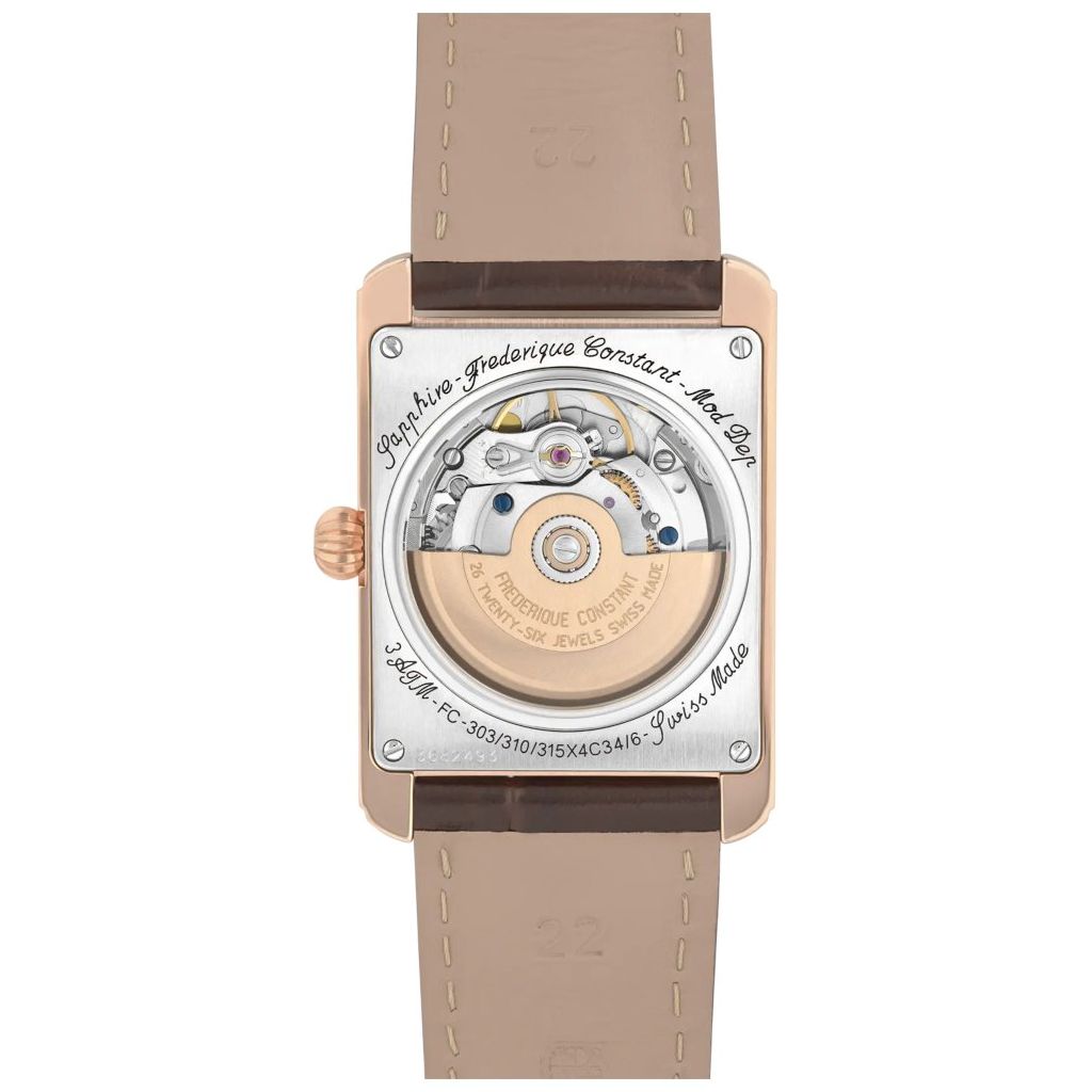 ZEGAREK FREDERIQUE CONSTANT CLASSICS CARREE AUTOMATIC