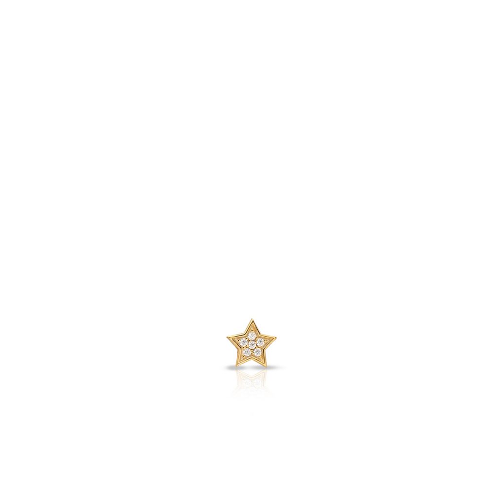 Kolczyk srebrny Little Star