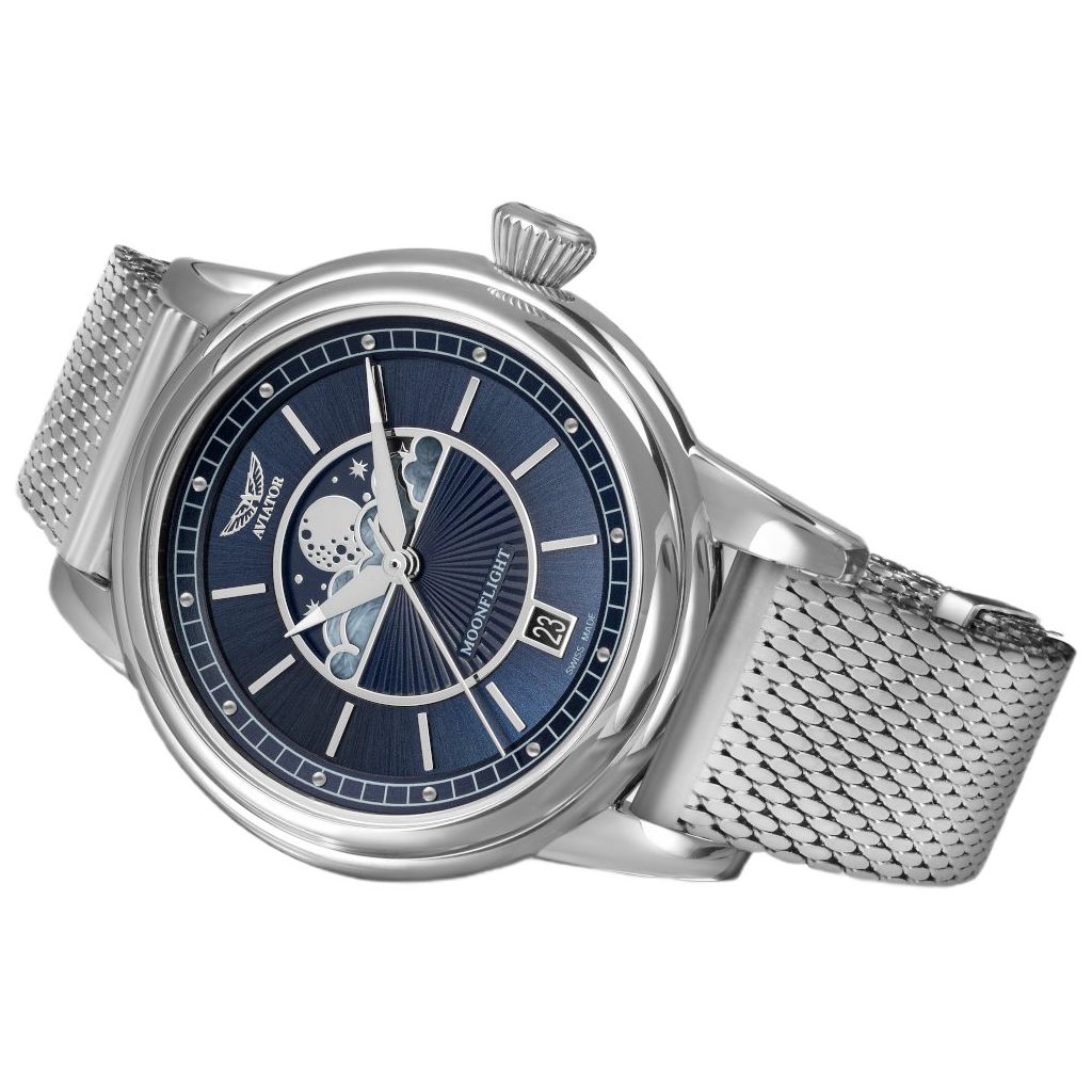 ZEGAREK AVIATOR DOUGLAS MOONFLIGHT