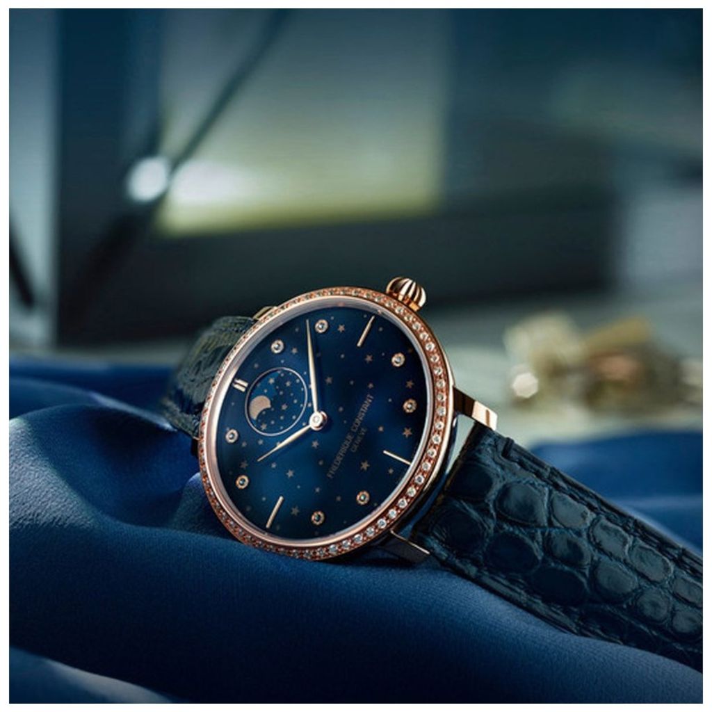 ZEGAREK FREDERIQUE CONSTANT MANUFACTURE SLIMLINE MOONPHASE STARS