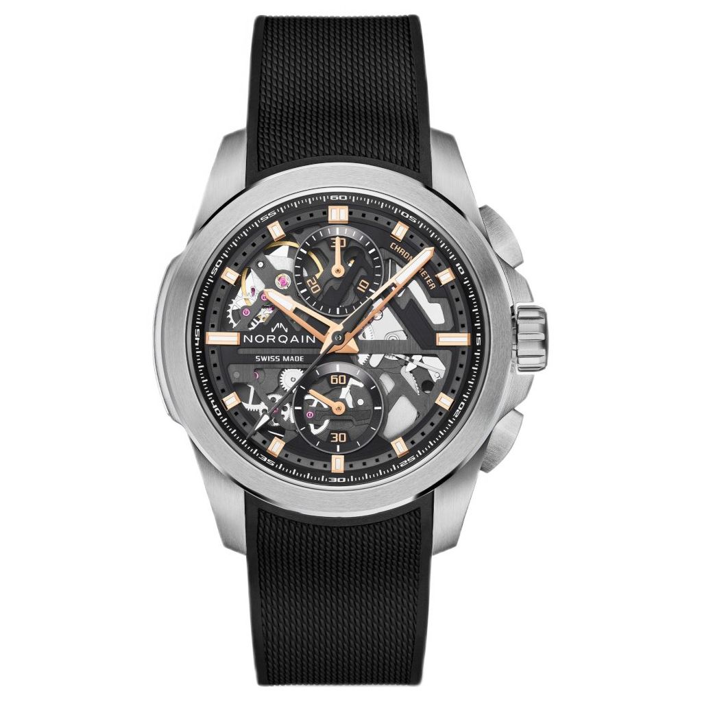 ZEGAREK NORQAIN INDEPENDENCE SKELETON CHRONOGRAPH