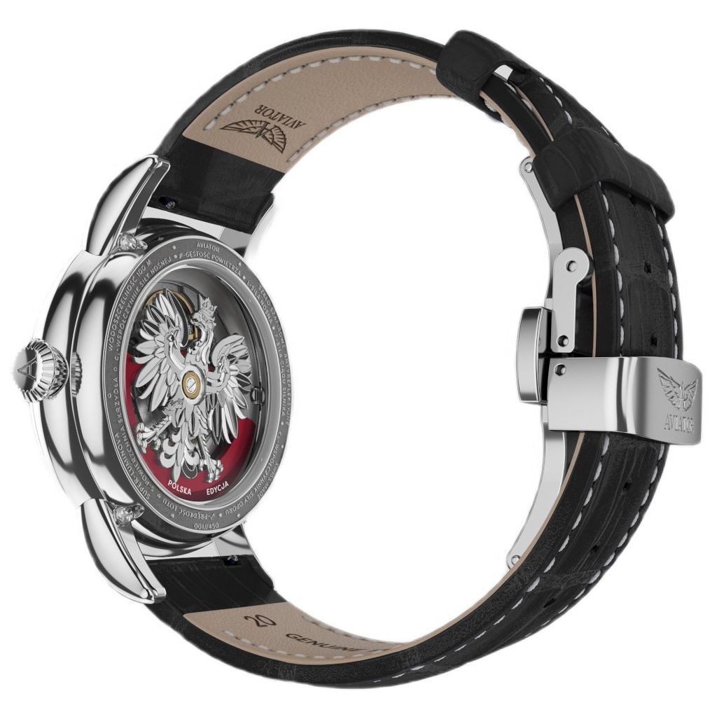 ZEGAREK AVIATOR DOUGLAS DAY-DATE MECA-41 POLSKA EDYCJA