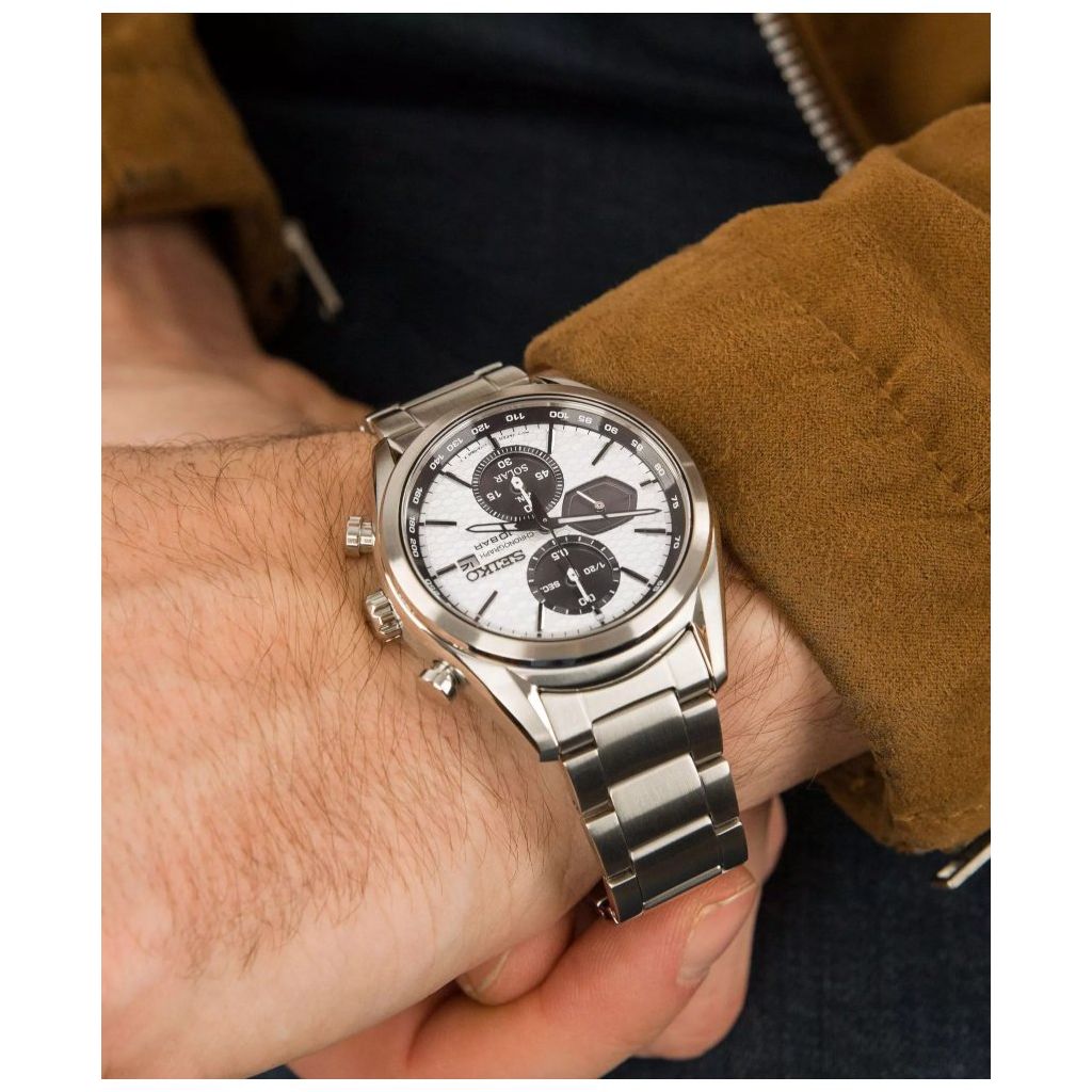 ZEGAREK SEIKO SPORT SOLAR CHRONOGRAPH